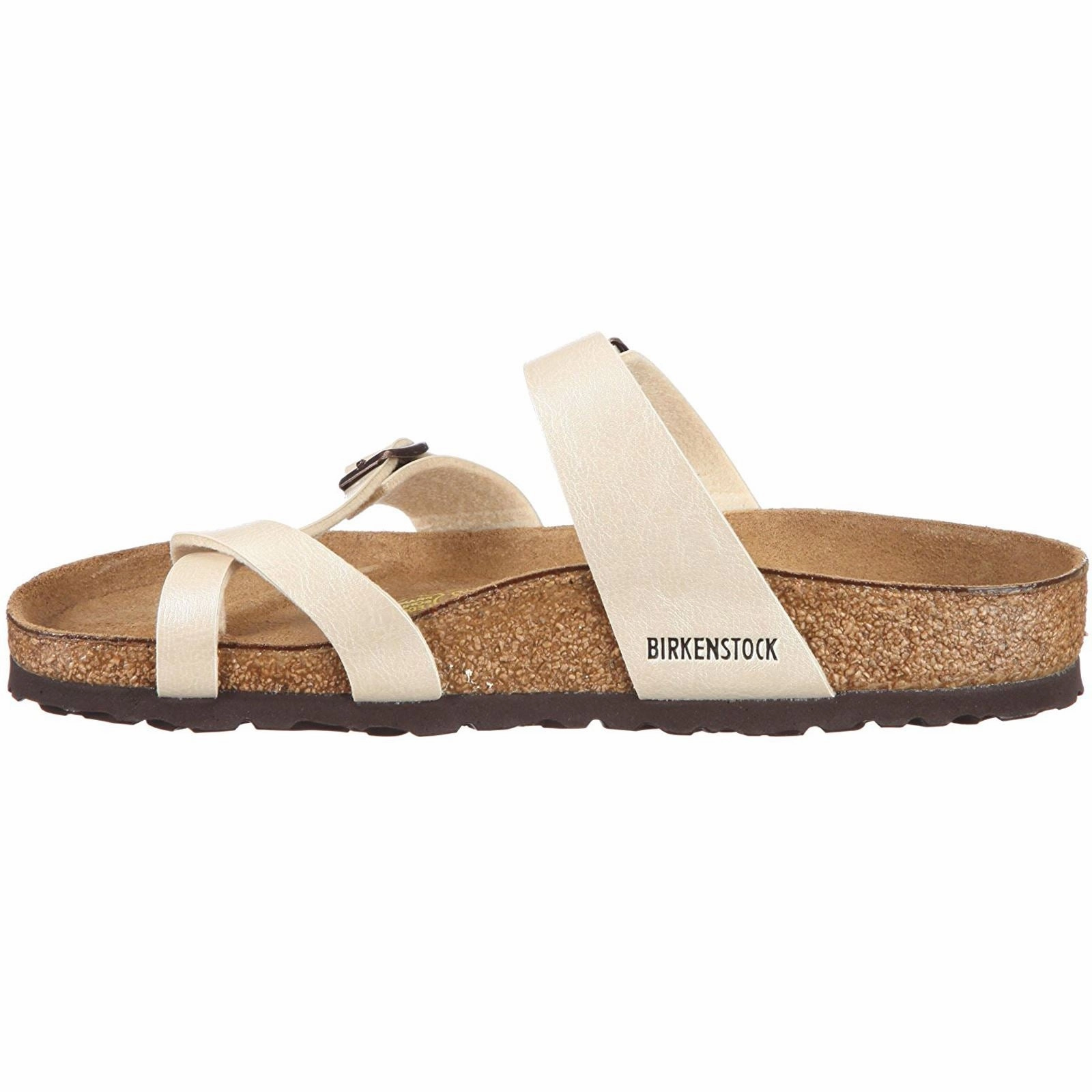 Birkenstock Mayari Birko-Flor Women's Toe Post Graceful Pearl White Sandals Toms Canvas Flatform Espadrilles