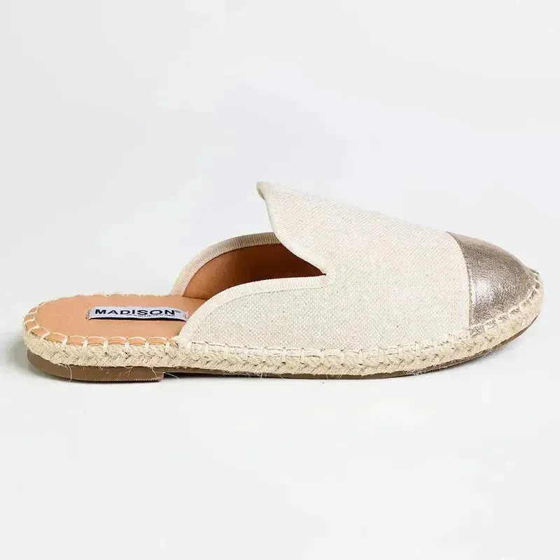 Madison Matilda Espadrille Slip On - Natural