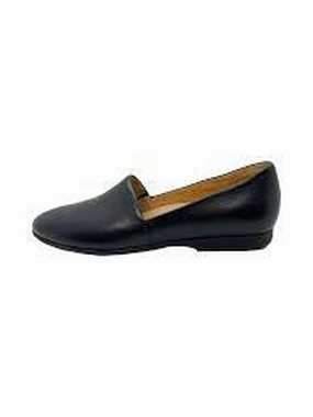 Dansko Larisa Black Leather Loafer Platform Loafers Flat