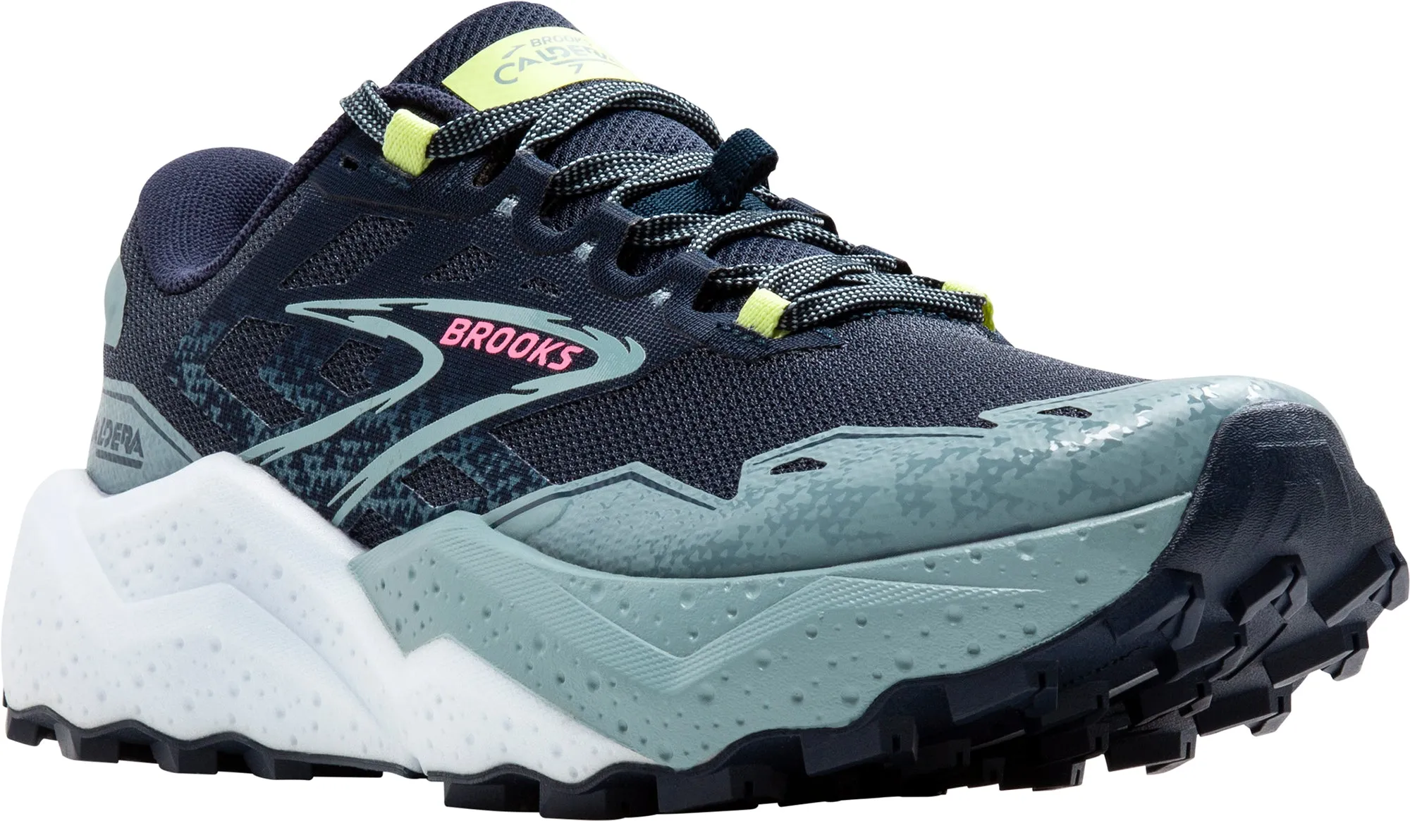 Walking Trail Shoe Store Brooks Caldera 7 Womens Trail Running Shoes - Navy