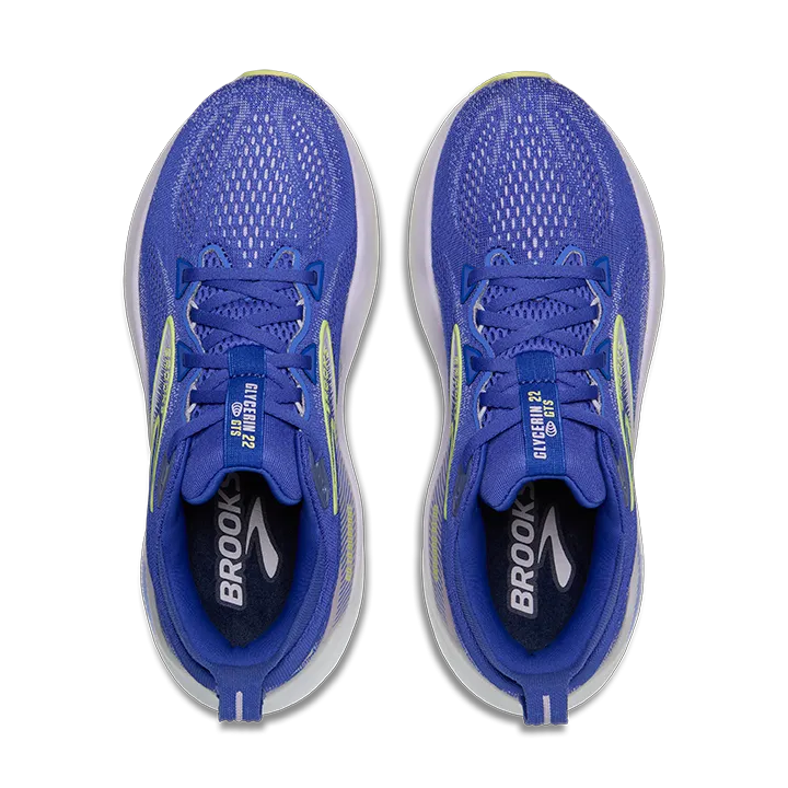 Brooks Glycerin GTS 22 Women's Running Shoes Amparo Blue Best Running Shoes For The Treadmill