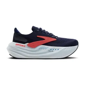 Slip On Running Shoe Brooks | Glycerin Max | Women's | Peacoat/Blue Ribbon/Hot Coral