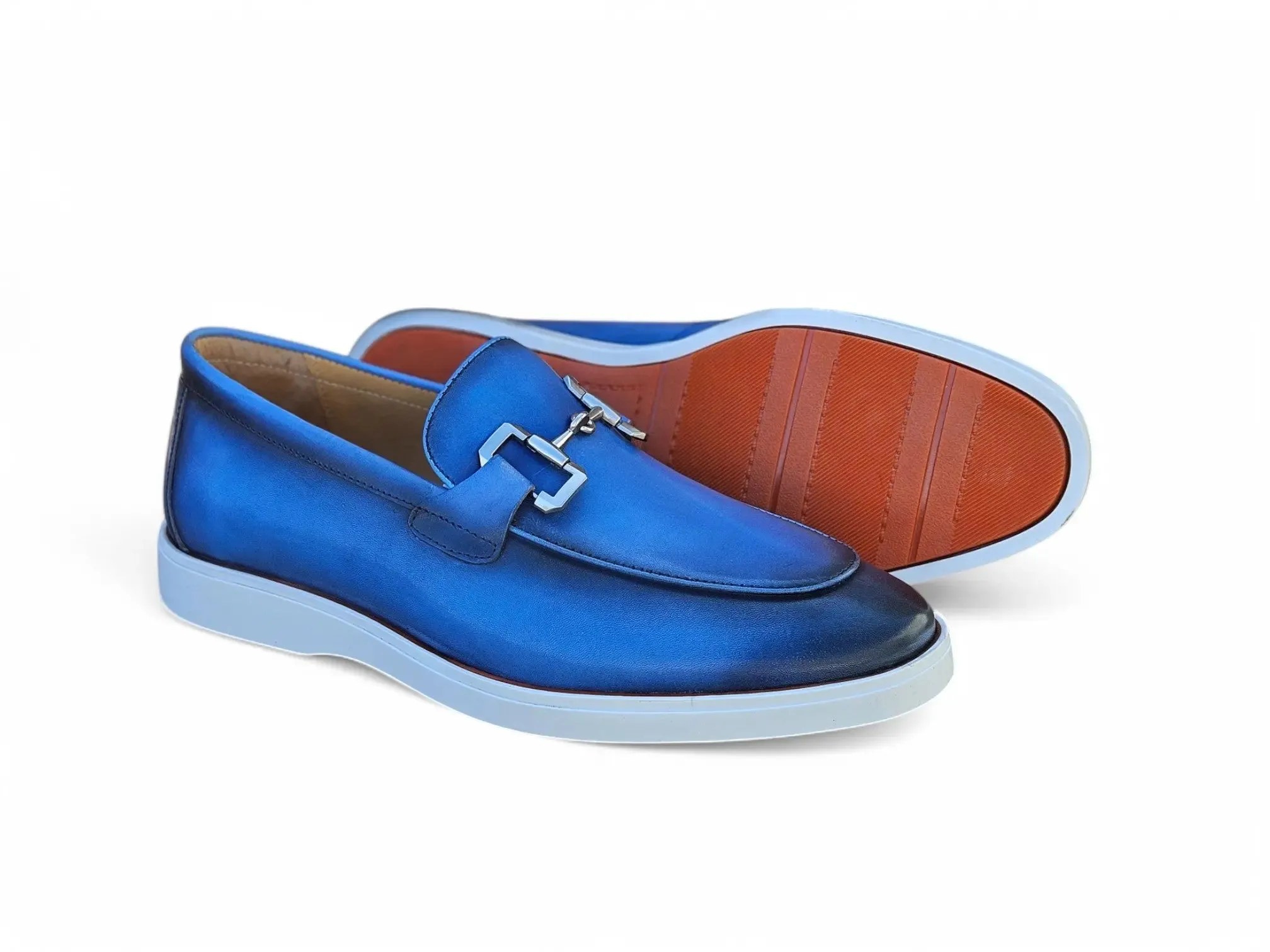 Horsebit Loafer in Sporty Sole Loafers Low Heel