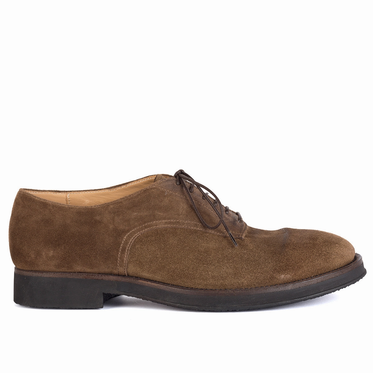 CALEB 59002<br>Light brown derby shoes Lace-up Puma Shoes
