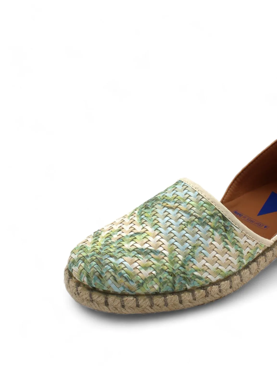 Carmen Botanical Woven Flat Espadrilles Espadrille Platform Flats
