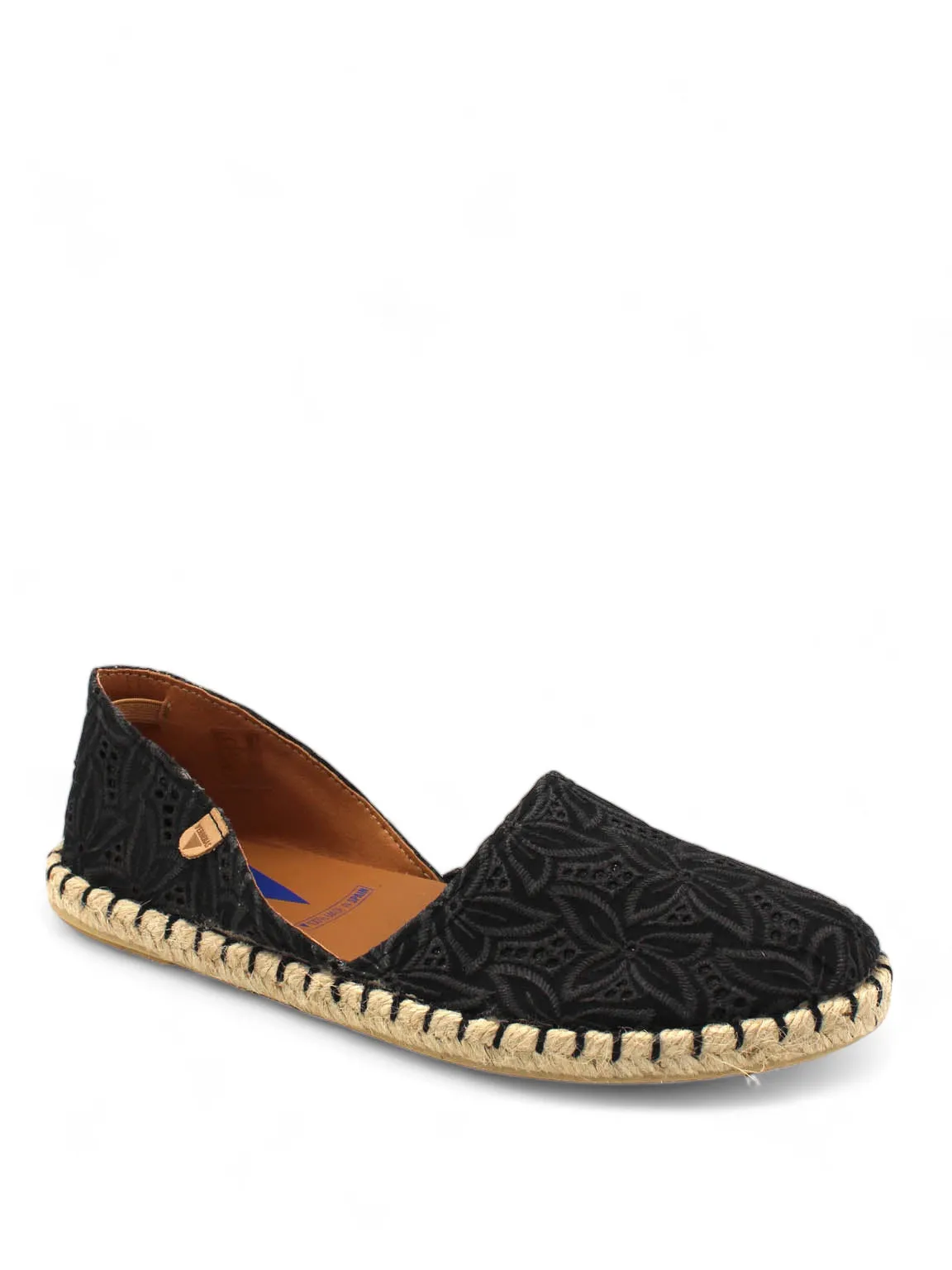 Espadrilles Crochet Carmen Embroidery Flat Espadrilles