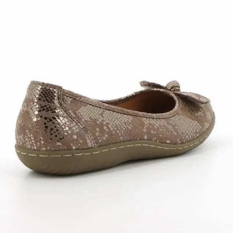 Soft Style by Hush Puppies Kalina Pump - Reptile Bronze