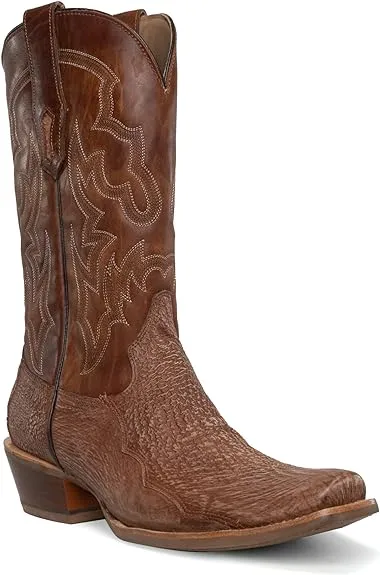 Emo Boots CORRAL MEN'S HONEY SHARK EMBROIDERY HORSEMAN TOE A4418