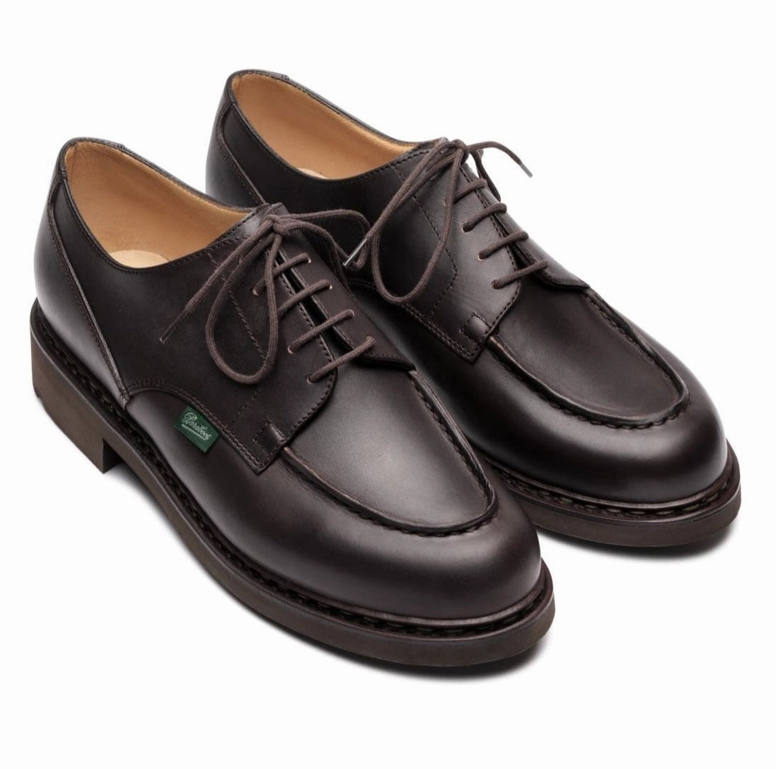 Chambord - Lisse Cafe Crocodile Derby Shoes