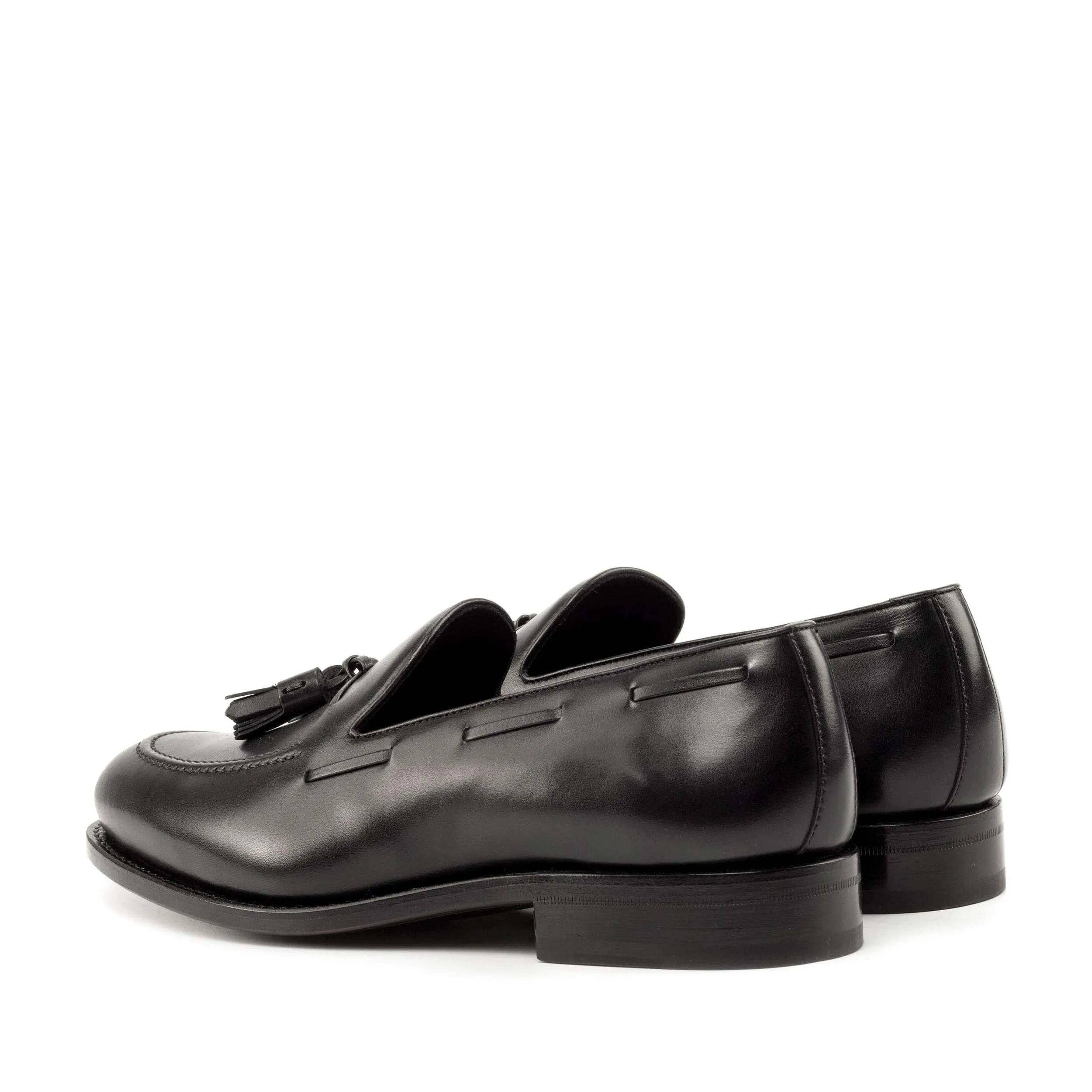 Tassel Loafer black box calf Golf Le Fleur Loafers