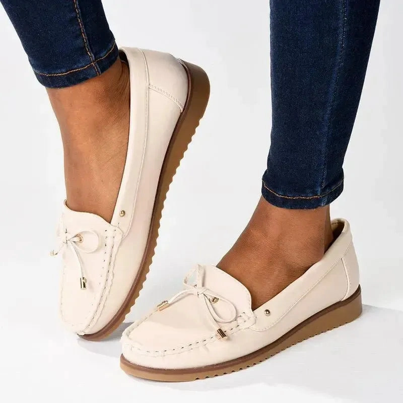 Oxfords And Soft Style by Hush Puppies Tony Nubuck Loafer  - Ivory