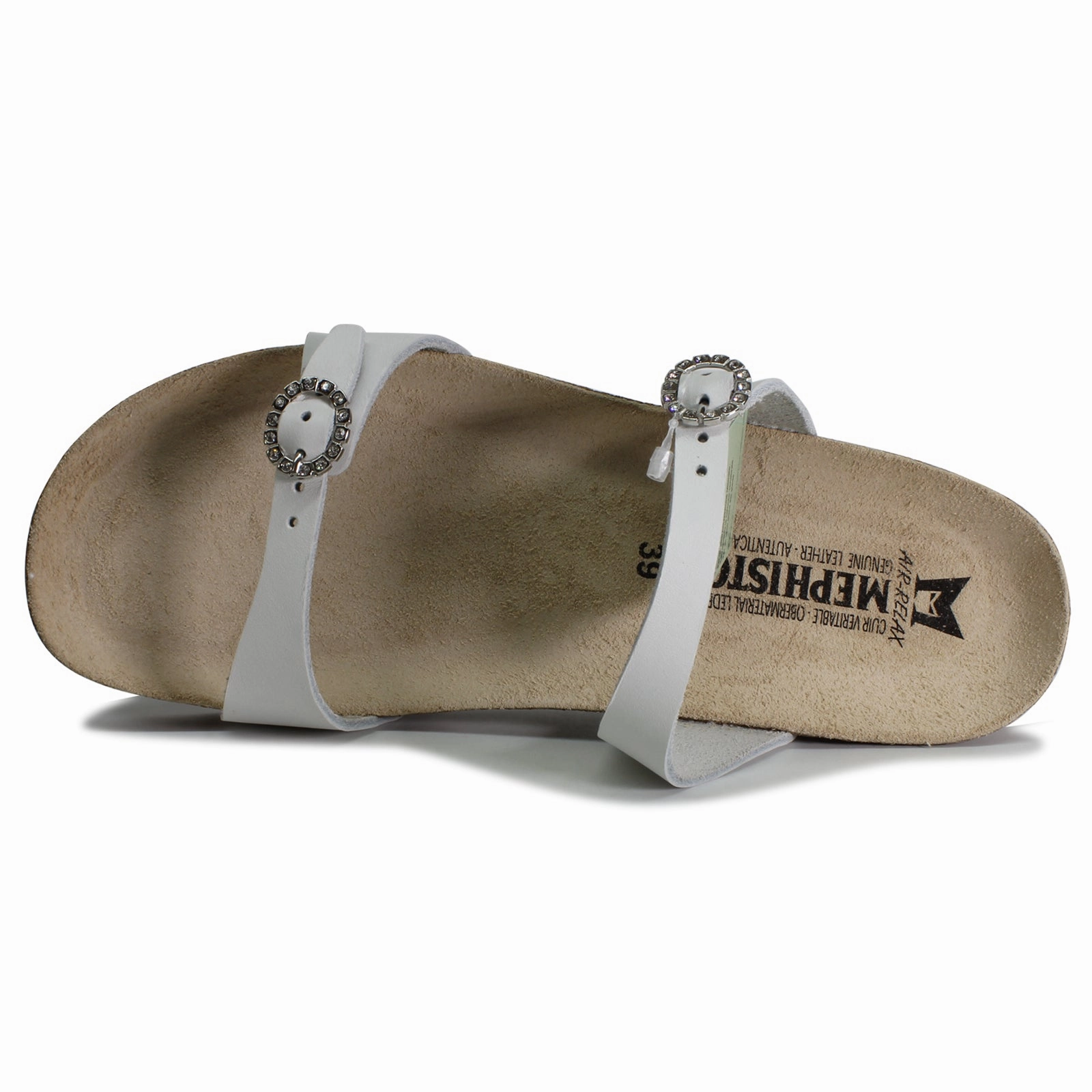 Mephisto Idelya Leather Women's Hook and Loop Sandals - UK 6.5 - US 9 Women - EU 39 Espadrilles Sewing Pattern