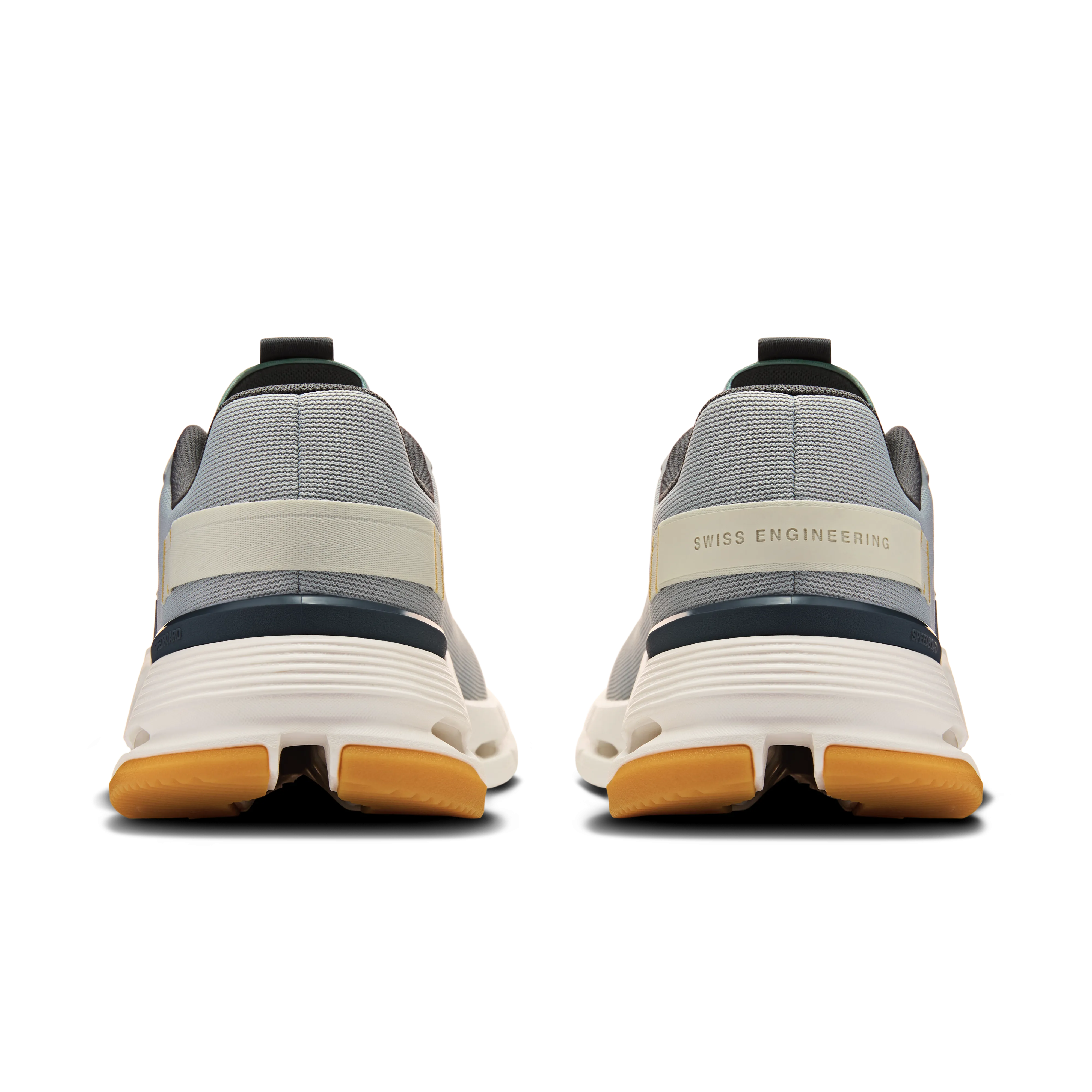 On Running Men's Cloudnova Form 2 Shoes - Glacier / Olive Running Shoes For Stability