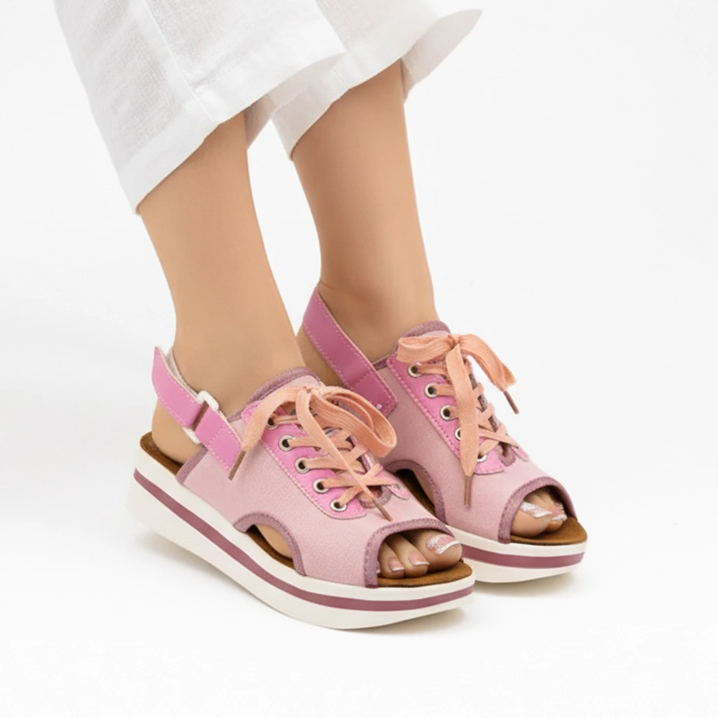 Lesita sandal -R12-3 Saint Laurent Signature Canvas Espadrilles