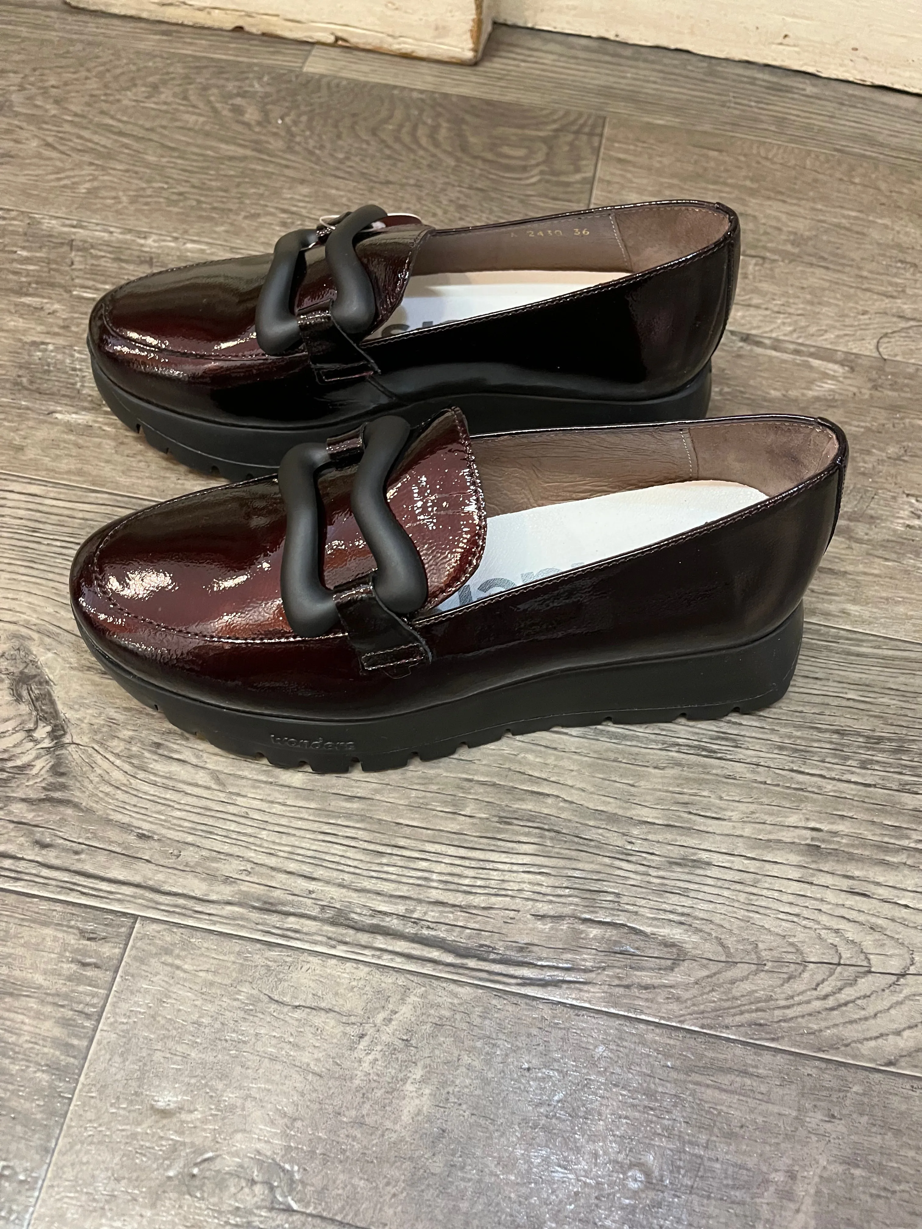 Wonders A-2430 Leather Loafer Walking Loafers