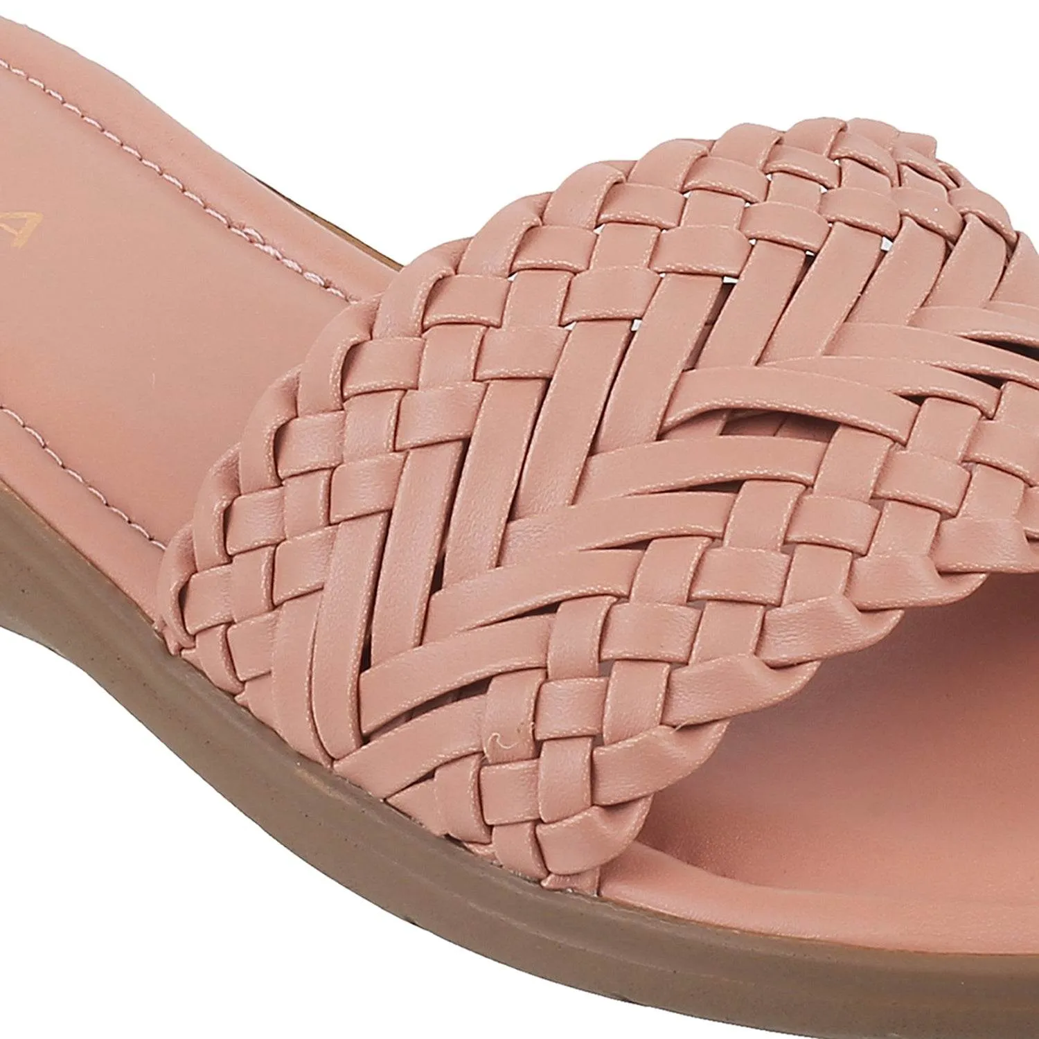 Lazera Woven Slide Sandals (1359)