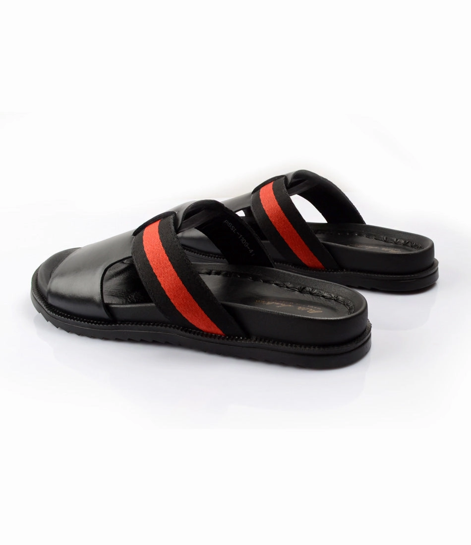 Bologna Leather Slippers - Black Dorothy Slippers Wizard Of Oz