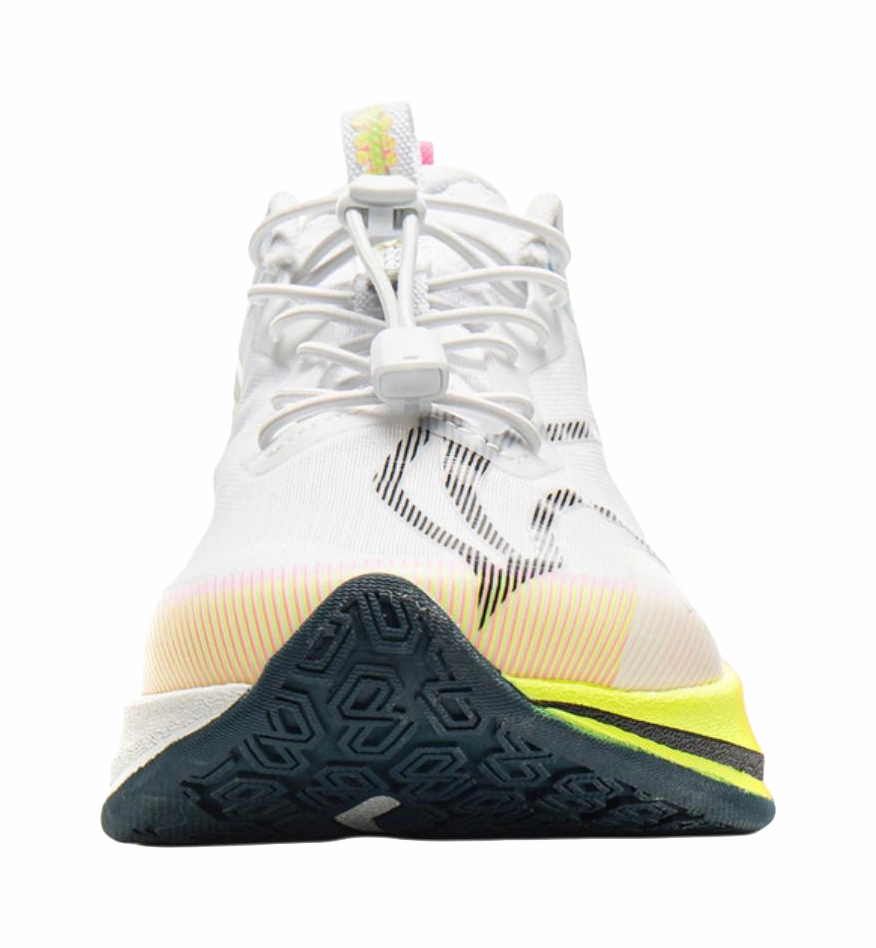 Free Run 5.0 Shoes LINING YOUNG Red Hare 8 PRO Cushioning, Wear Resistant Low top Running Shoes White Kids'