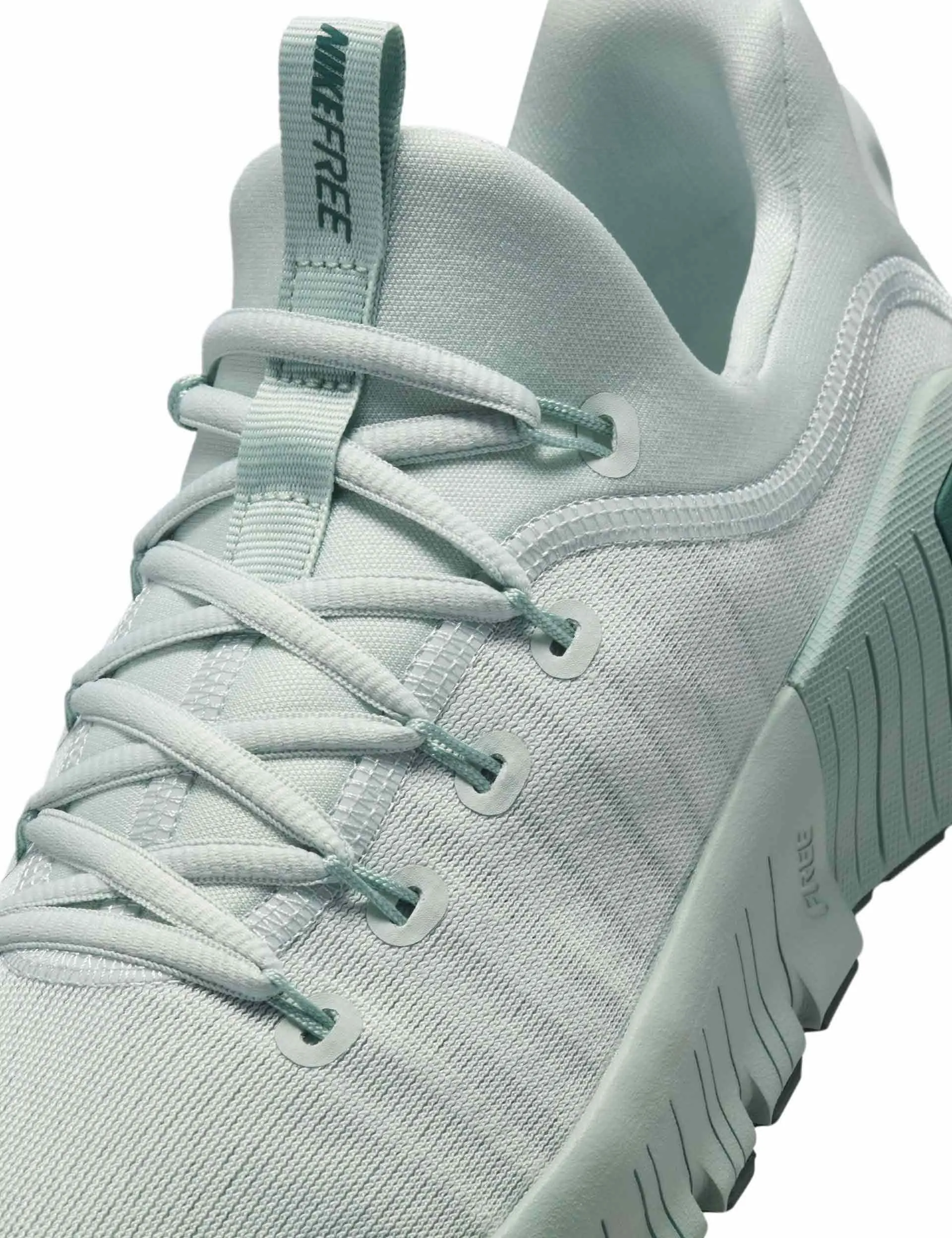 Sparkly Nike Shoes Free Metcon 6 Shoes - Light Silver/Vintage Green/Jade Horizon