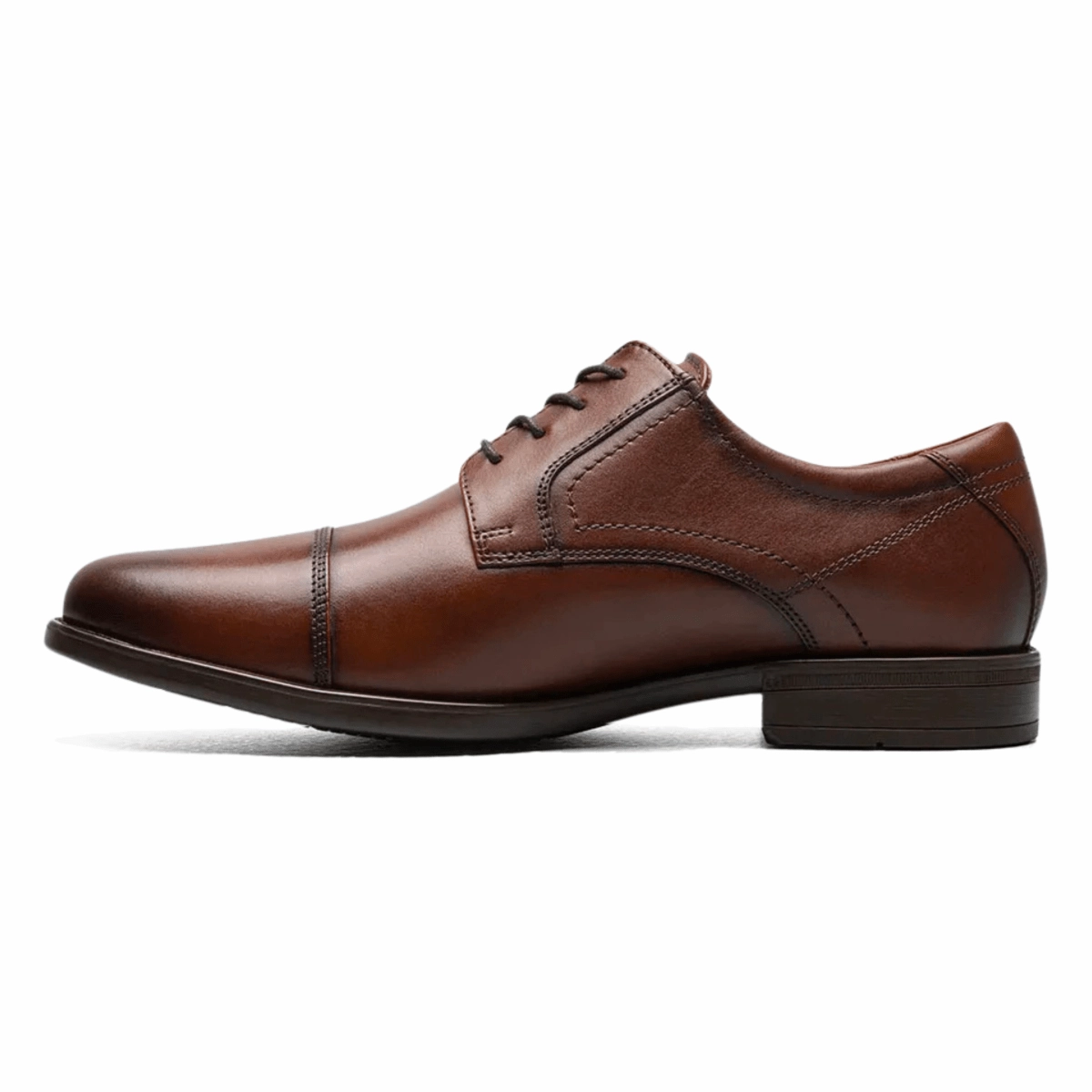Dunbar Wingtip Oxfords Florsheim Men's Midtown Cap Toe Oxford Cognac Leather