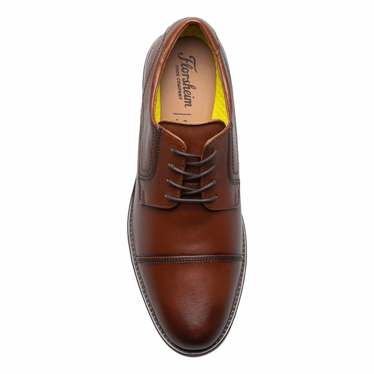 Florsheim Men's Midtown Cap Toe Oxford Cognac Leather Oxfords Canada