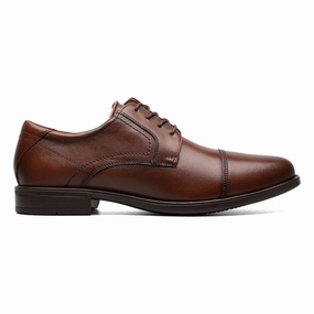 Comfortable Oxford Shoes Florsheim Men's Midtown Cap Toe Oxford Cognac Leather
