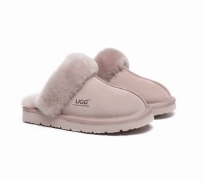 Overland Slippers UGG Slippers Australian Premium Sheepskin Women Muffin Slipper Special