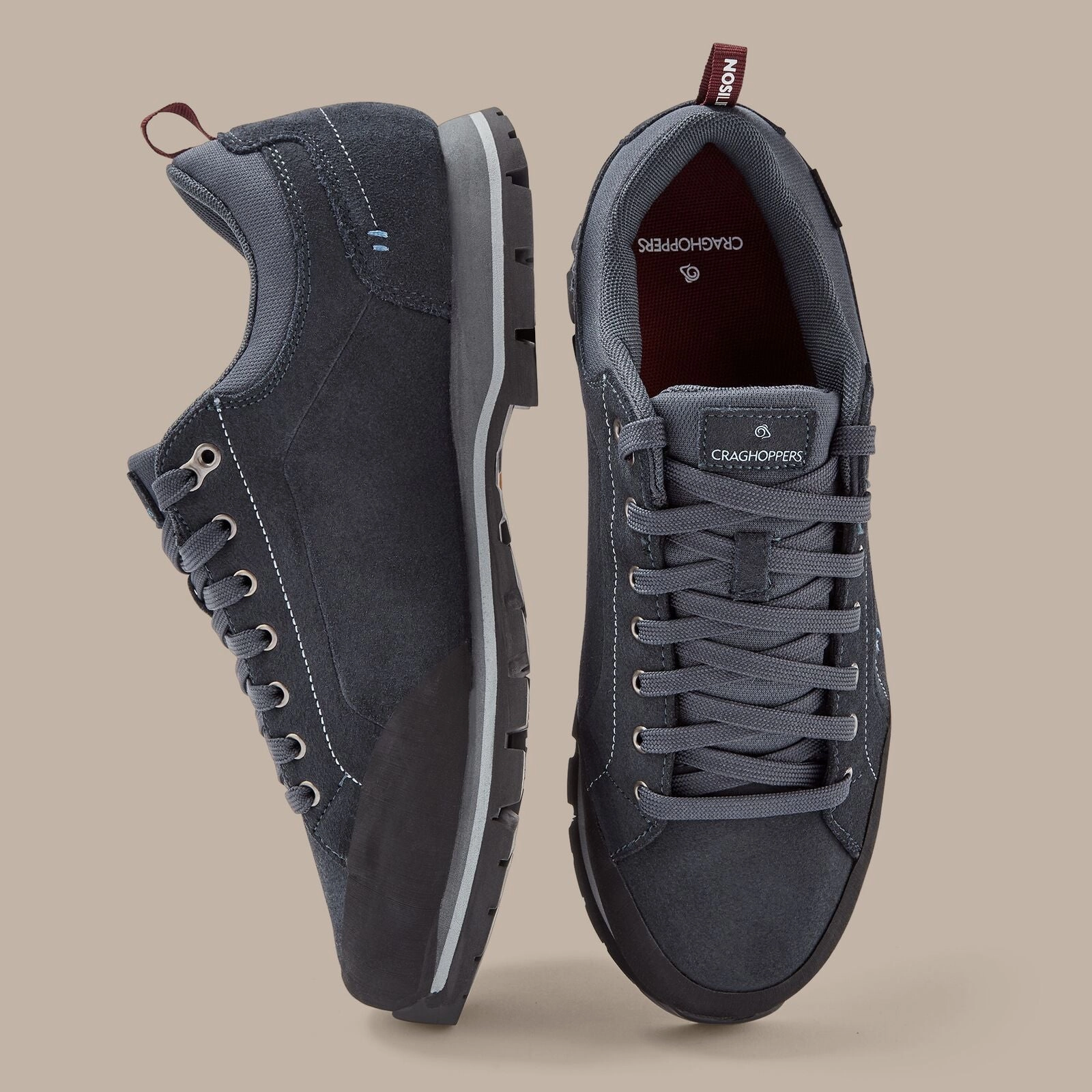 Craghoppers Mens Onega 2 Waterproof  Walking Shoes Best Merrell Mid Hiking Boots