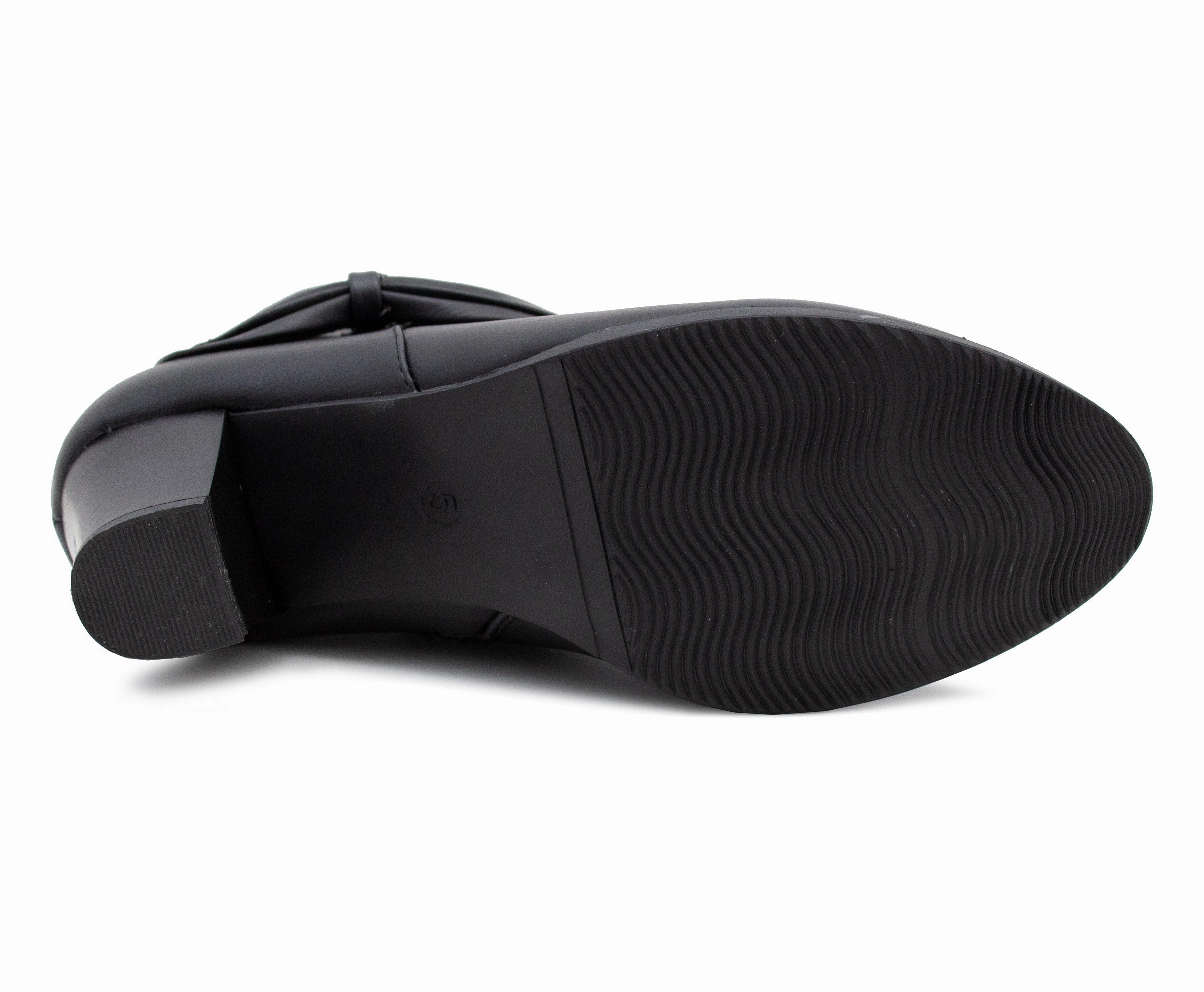 Burgundy Over The Knee Boots Cushion Walk Womens Ankle Boots Black Bow Mid Heel Zip Up Formal Office Trouser Shoes