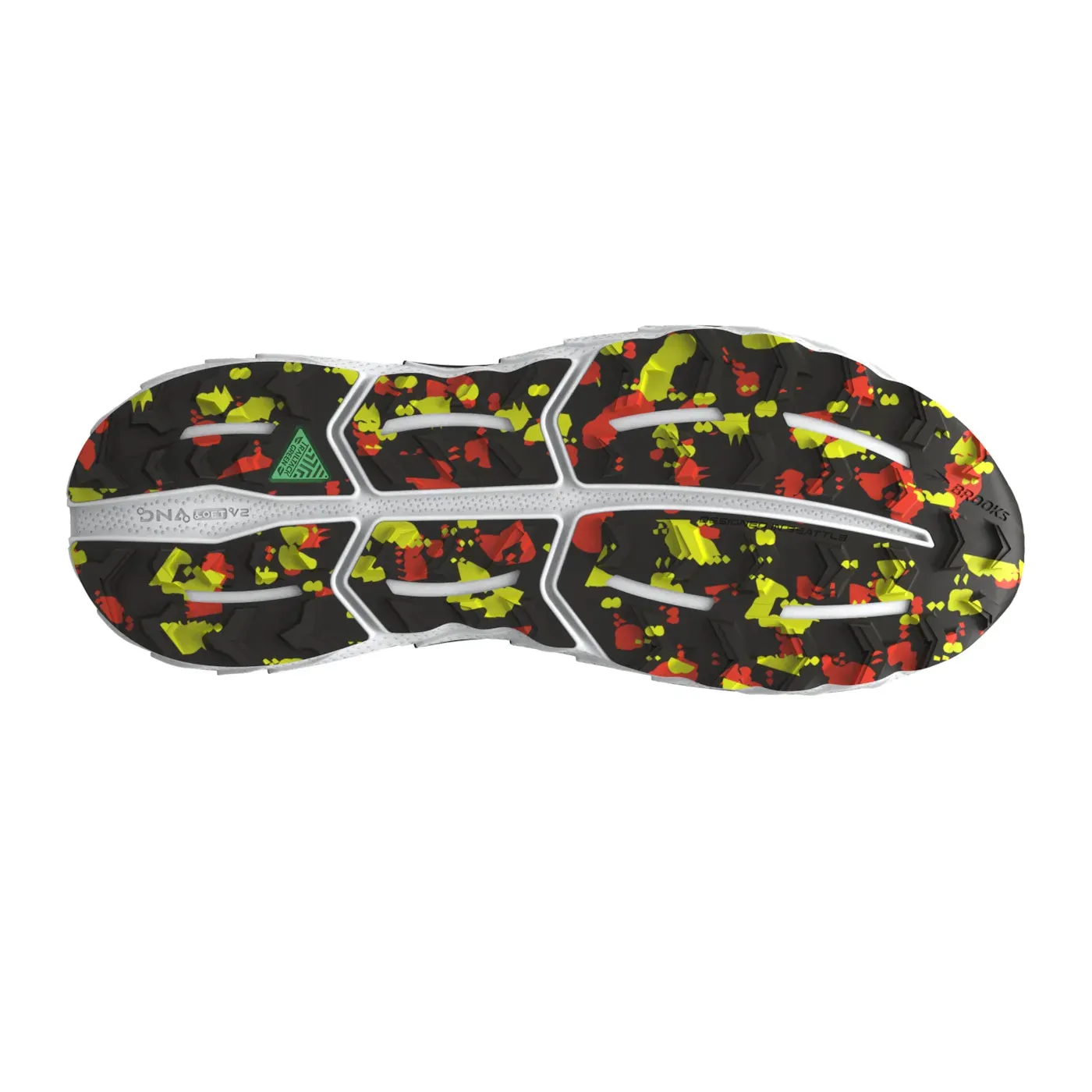 Athletics Running Spike Shoes Brooks Cascadia 18 GTX Mens Trail Running Shoe (Blackened Pearl/Black/Tomato)