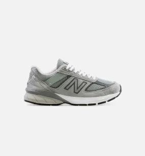 990 V5 Womens Lifestyle Shoe - Grey/White Discontinued New Balance Shoes