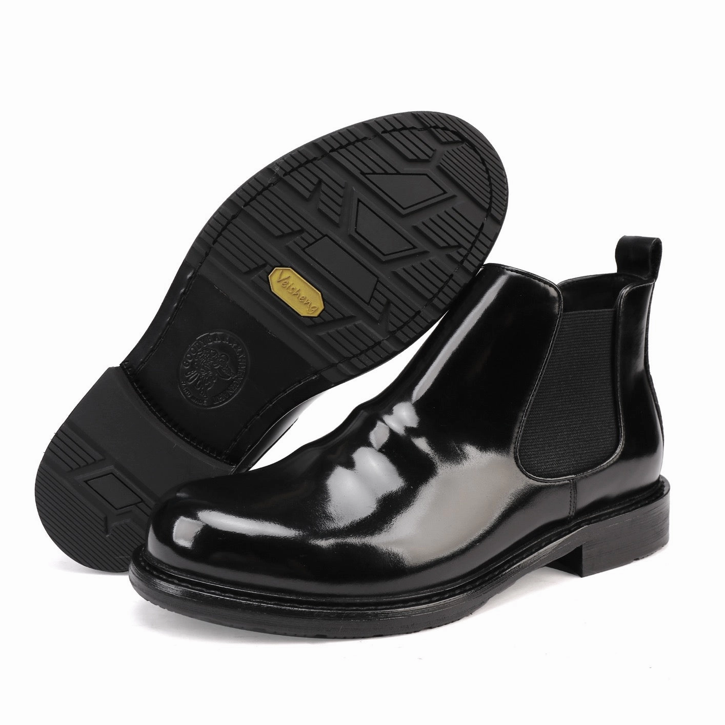 Church's Loafers Genuine Shell Cordovan Leather  Martin Boots Round Toe