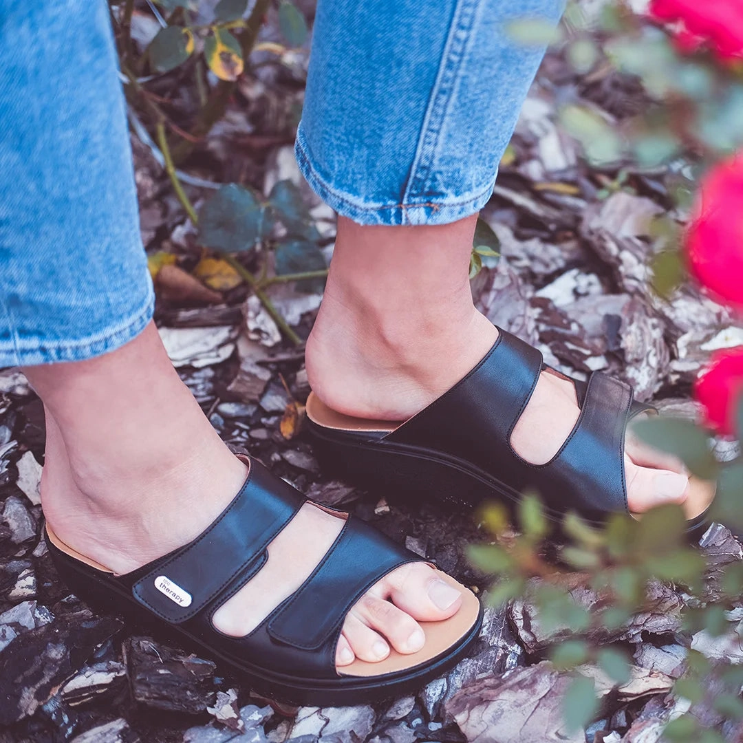 Max Mara Weekend Espadrilles Dale  Womens Extra Wide Fit Orthopedic Sandals (TDO TC016.PI-UNI)