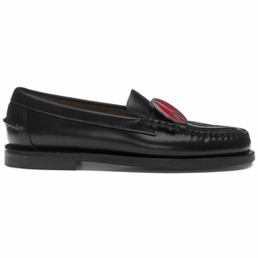 Dan Charms Woman - Black Peace Loafers With Pants