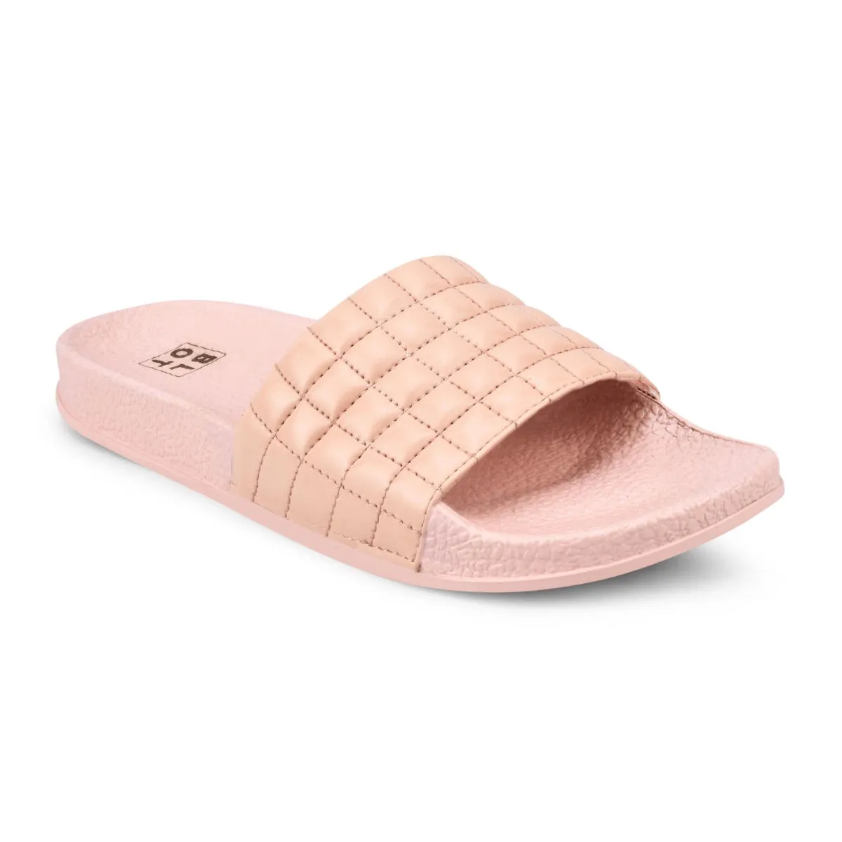 Paragon  K10904L Women Casual Slides | Stylish Sliders for Everyday Use for Ladies | Trendy & Comfortable Slippers with Cushioned Soles Flip Flops With Fabric Footbed