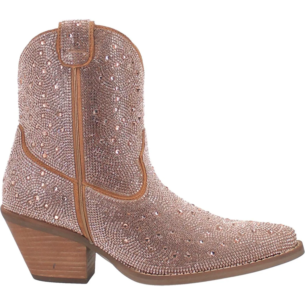 Dingo Women's Boot - Rhinestone Cowgirl (Rose Gold) - DI577-ROSE GOLD Alexander Mcqueen Dress Shoes