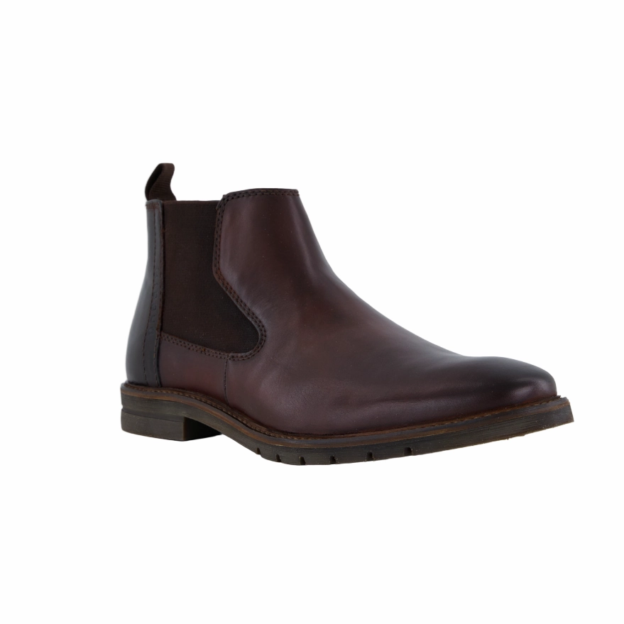 Bugatti Mens Boot 311-A9E34-1111 Cognac/Dark Brown French Boots