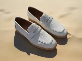 Canal Loafers Tumble Calfskin Penny Loafer