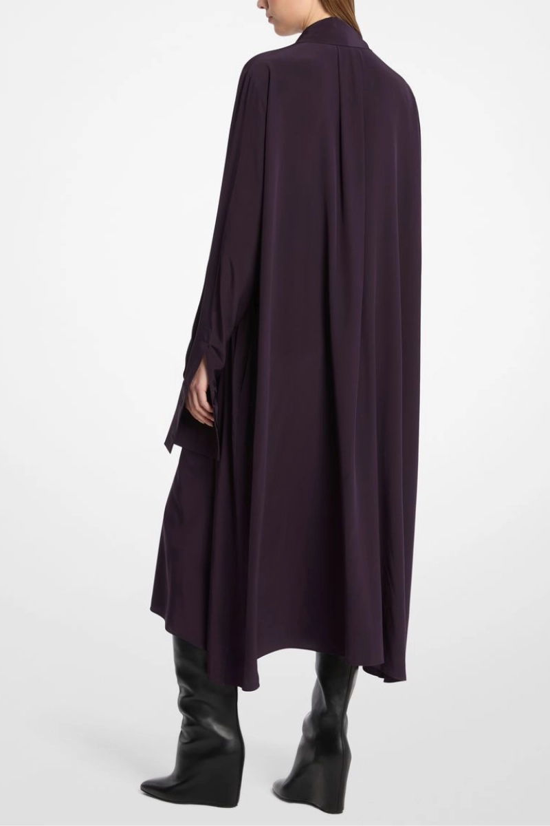 Highest Quality Dress Shoes Draped Scarf Tie Shirt Dress