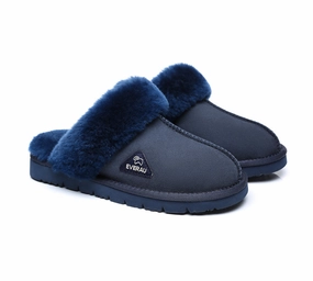 Most Comfy Slippers UGG Slippers Women Men Premium Sheepskin Wool House Slippers Muffin