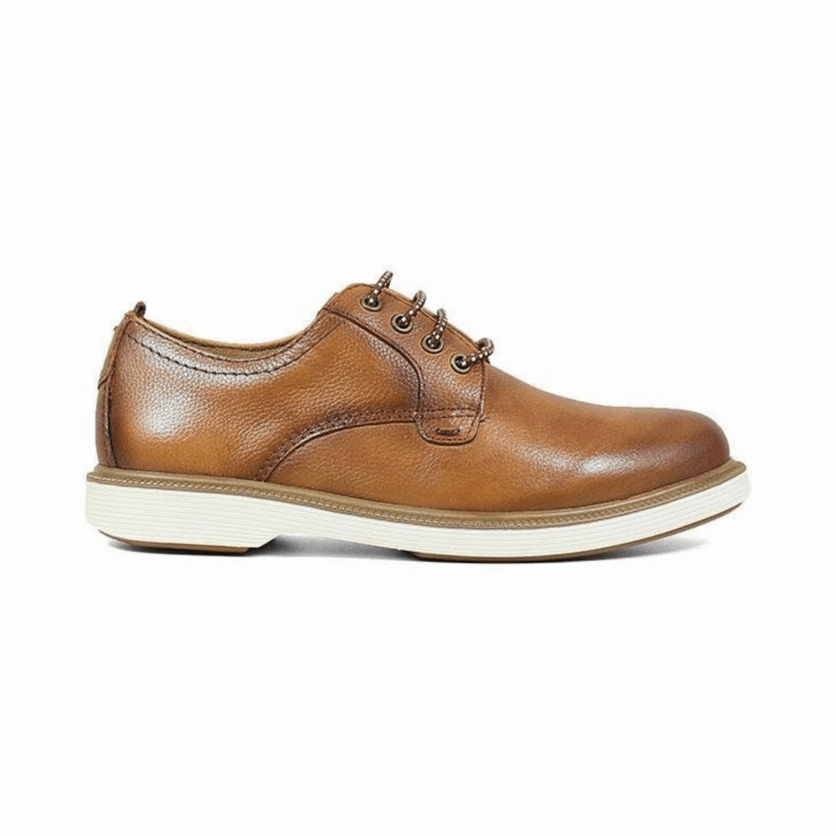Brogues Vs Oxfords Florsheim Boys' (Sizes 1-6) Sapacush Plain Toe Oxford Cognac