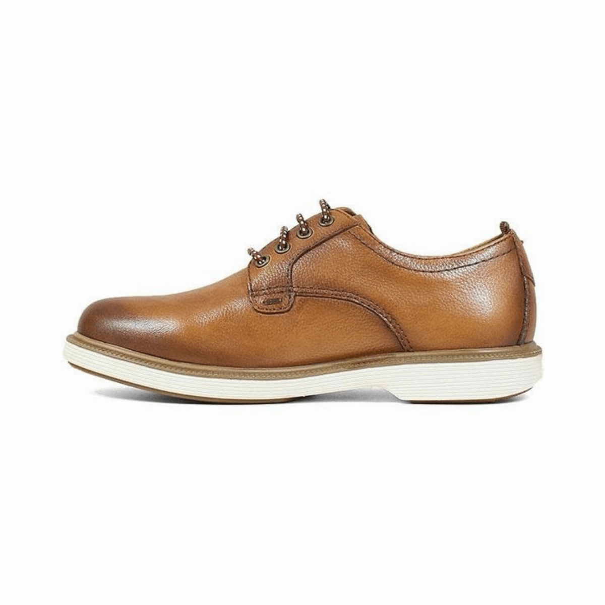 Florsheim Boys' (Sizes 1-6) Sapacush Plain Toe Oxford Cognac Canvas Oxford