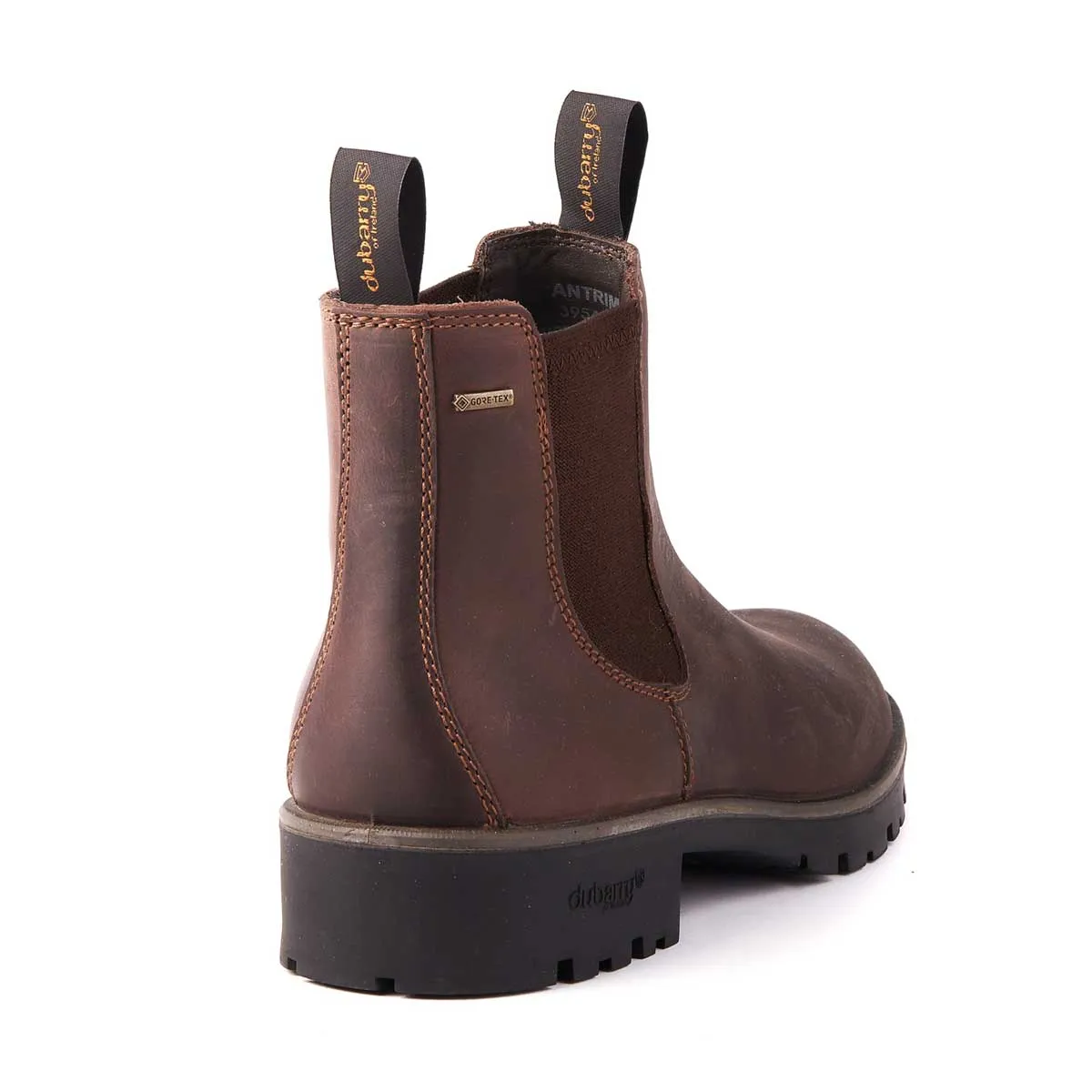 DUBARRY Antrim Chelsea Boots - Mens Gore-Tex Leather - Old Rum Hiking Boots Women