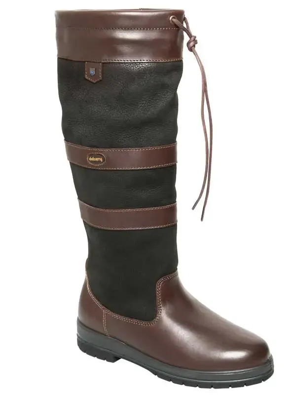 Wide Winter Boots DUBARRY Galway ExtraFit Country Boots - Black & Brown