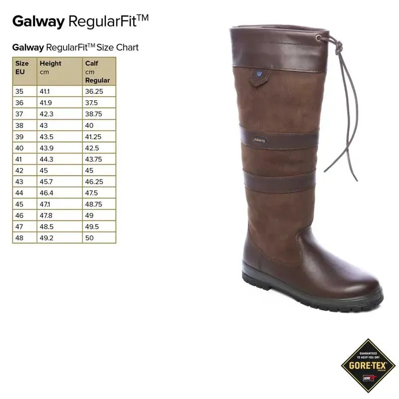 Dubarry Kilternan Fleece Lined Boots - Waterproof Gore-Tex Leather - Walnut Shaft Boots