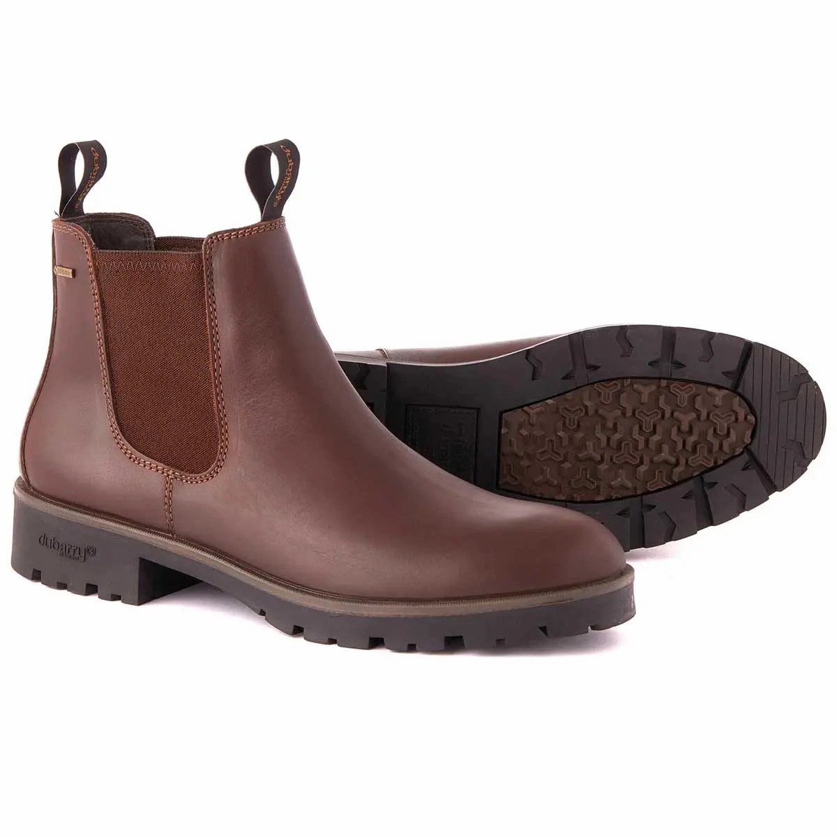 DUBARRY Antrim Chelsea Boots - Mens - Mahogany Kendall Kylie Chelsea Boots