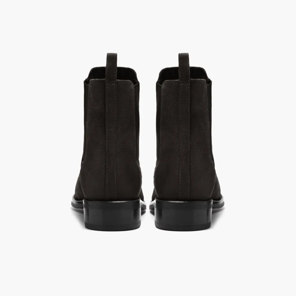 Duchess | Shadow Grey Styling Brown Chelsea Boots
