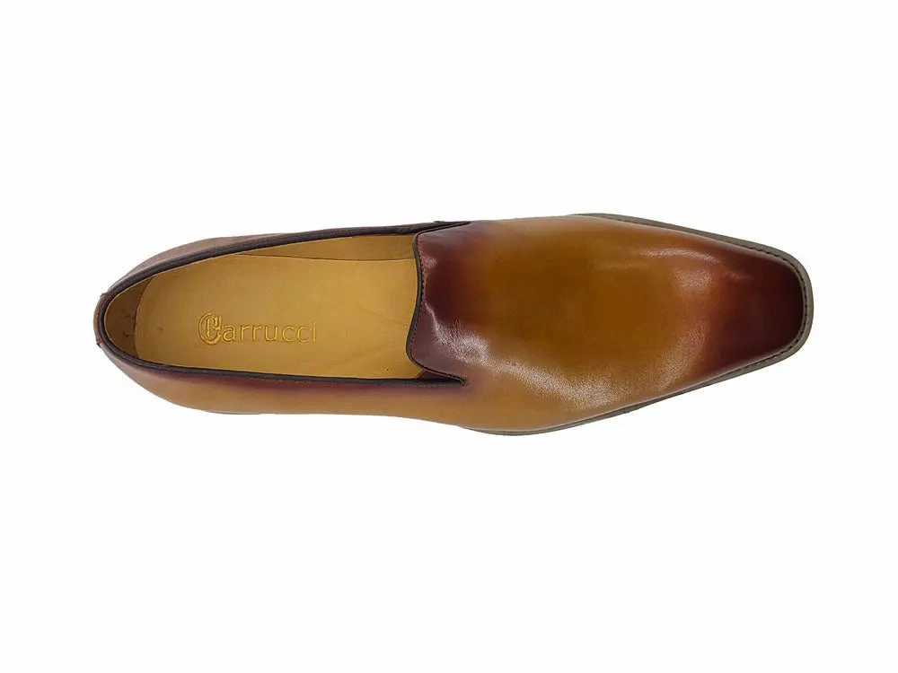 Burnished Wholecut Loafer Lightweight Sole Aime Leon Dore Taverna Loafers