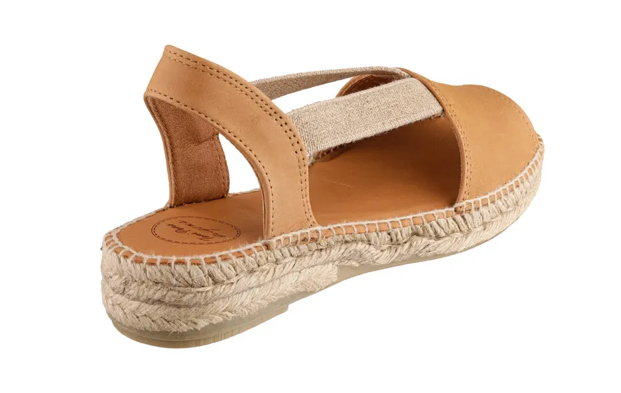 Tp Etos Tan Wedge Heels