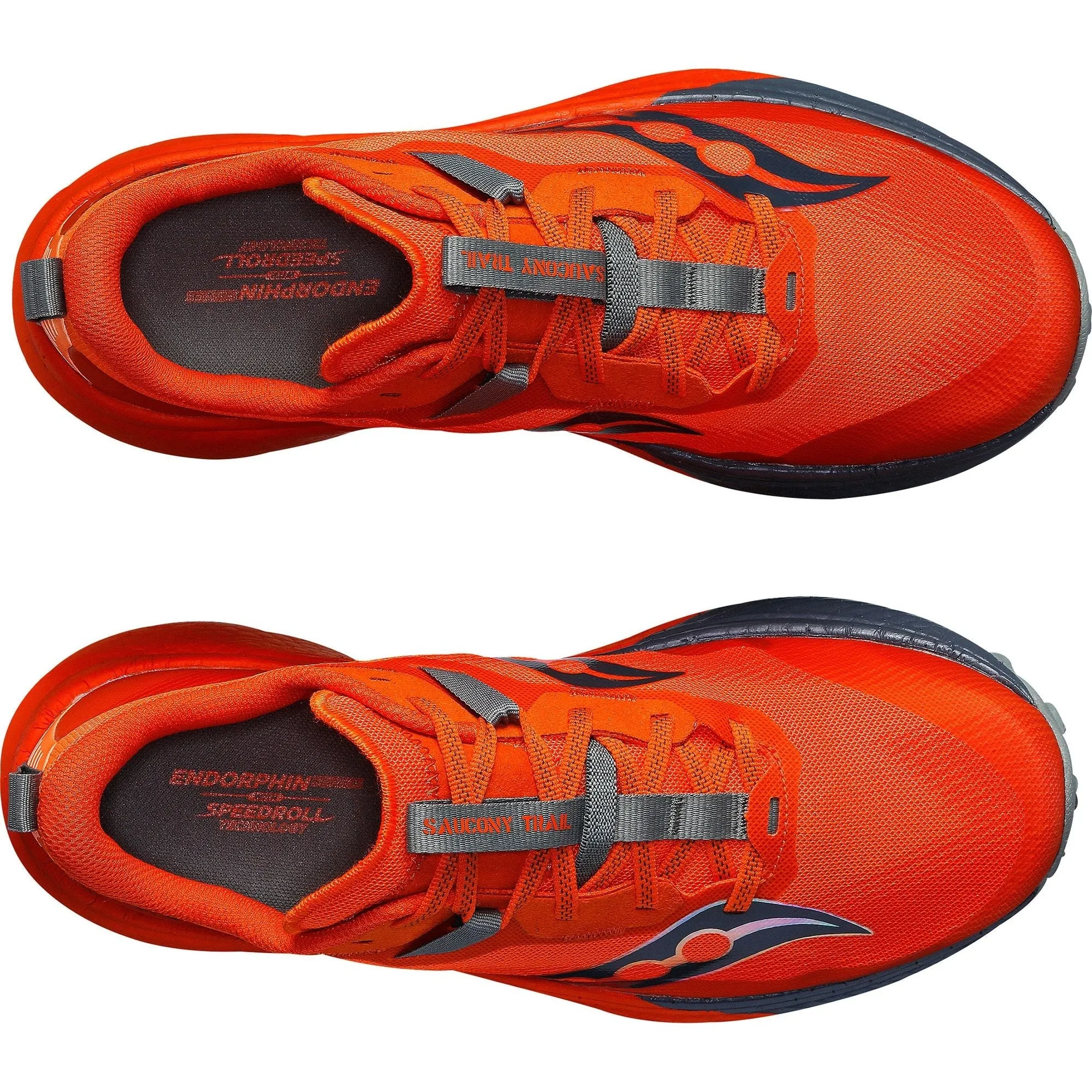 Trail Running Shoes Sales Saucony Endorphin Edge Mens Trail Running Shoes - Red